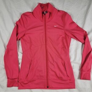 Nike Pink Zip-Up Jacket Size L
